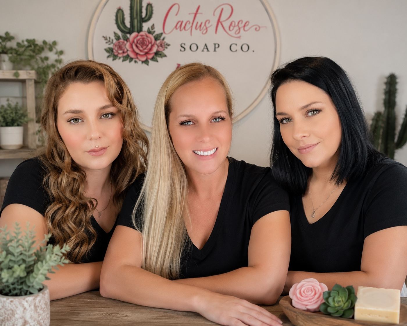 The Cactus Rose Soap Co. team